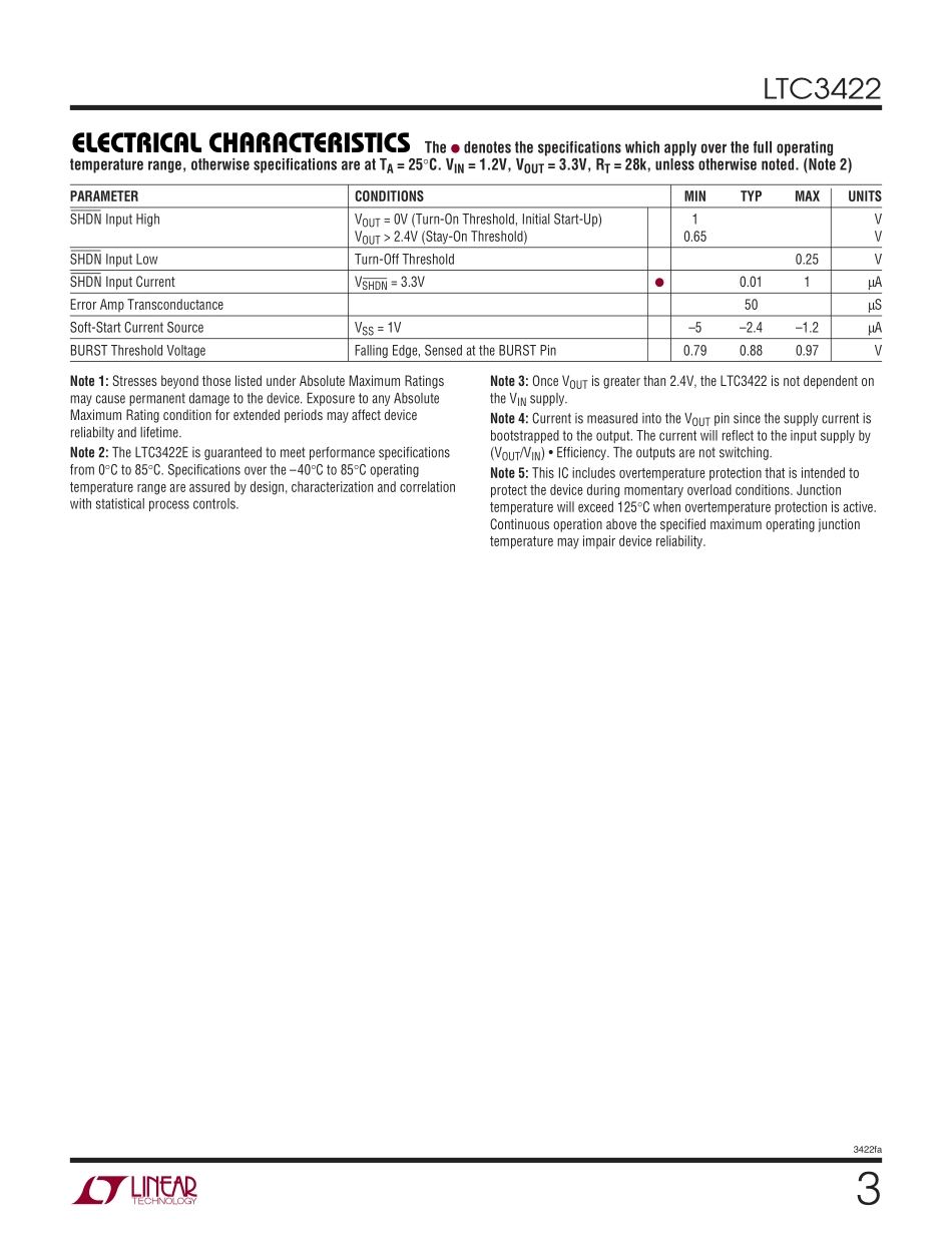 IC封装资料_电源管理芯片_LTC3422EDD_TRPBF.pdf_第3页