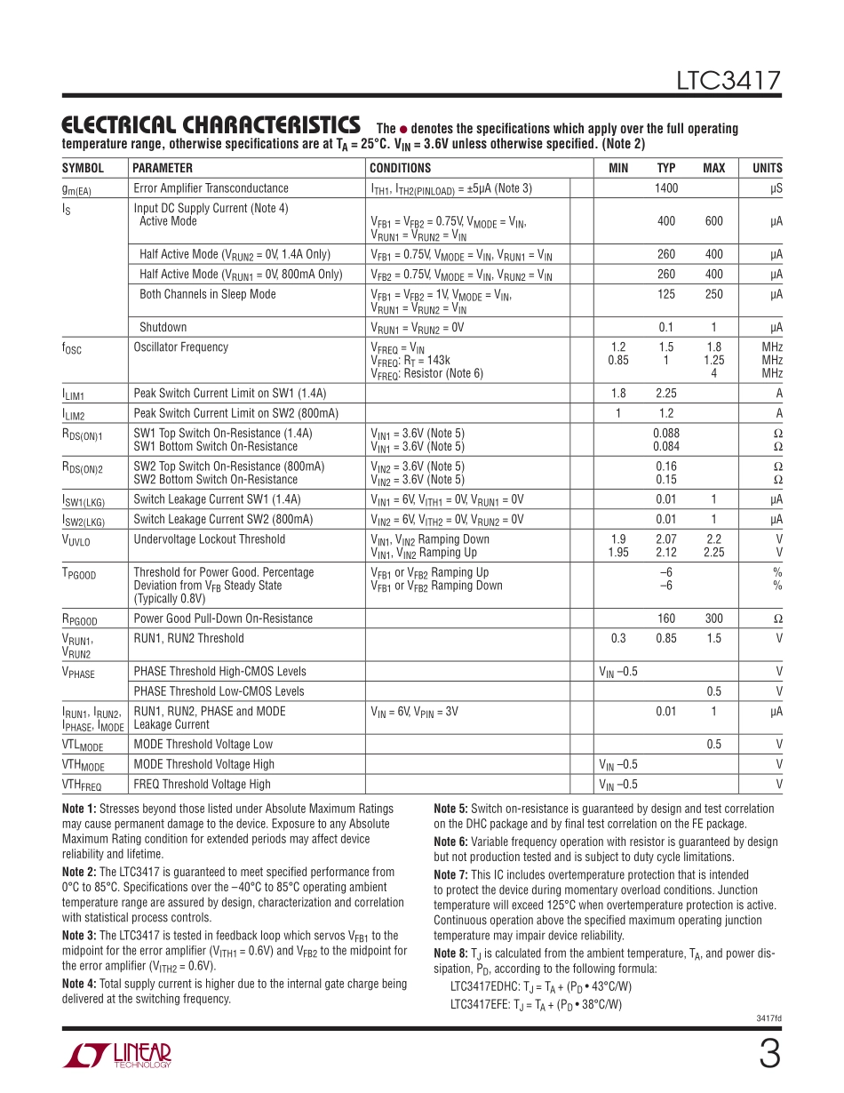 IC封装资料_电源管理芯片_LTC3417EDHC_TRPBF.pdf_第3页