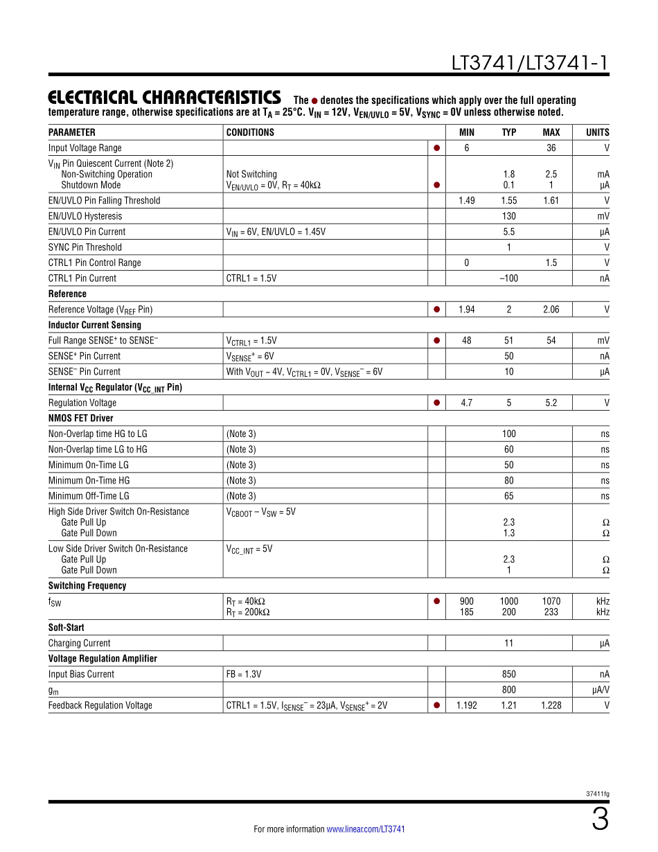 IC封装资料_电源管理芯片_LT3741EFE_TRPBF.pdf_第3页