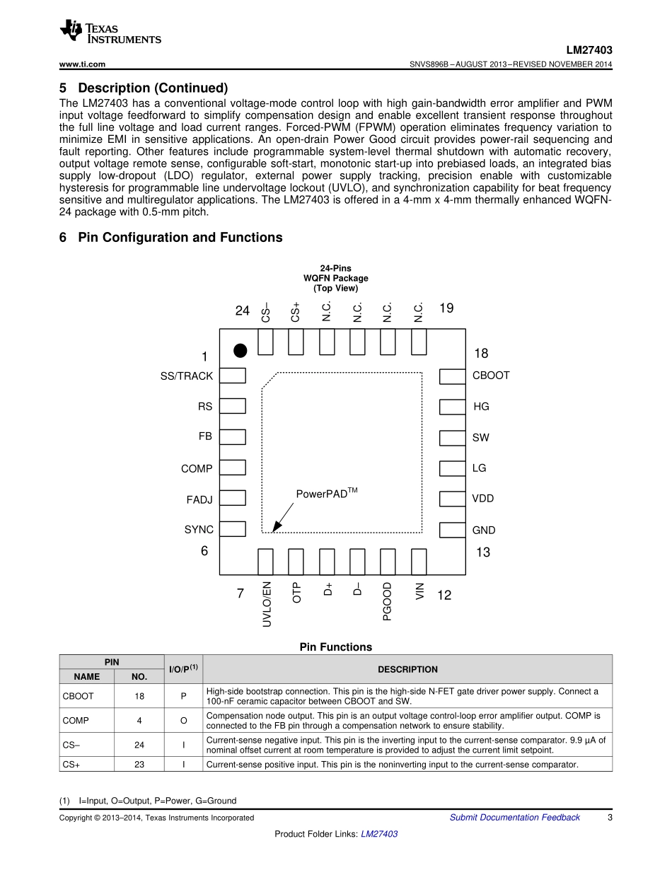 IC封装资料_电源管理芯片_LM27403SQ_NOPB.pdf_第3页