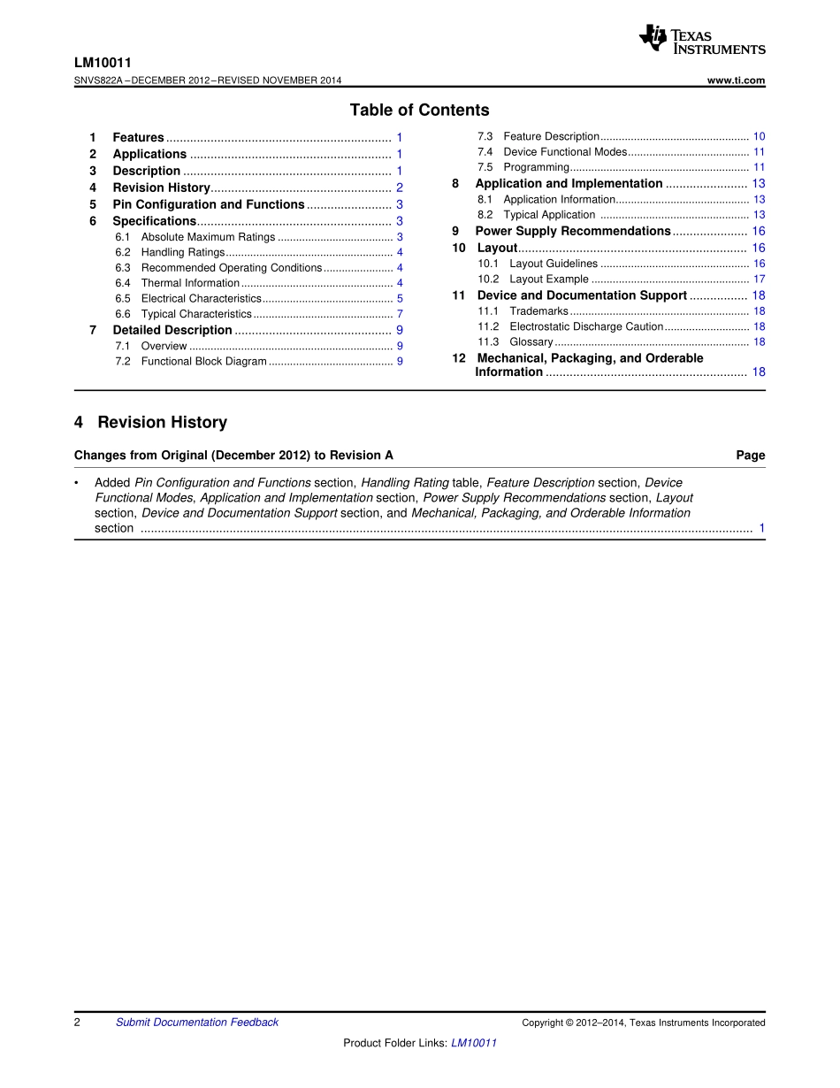 IC封装资料_电源管理芯片_LM10011SD_NOPB.pdf_第2页