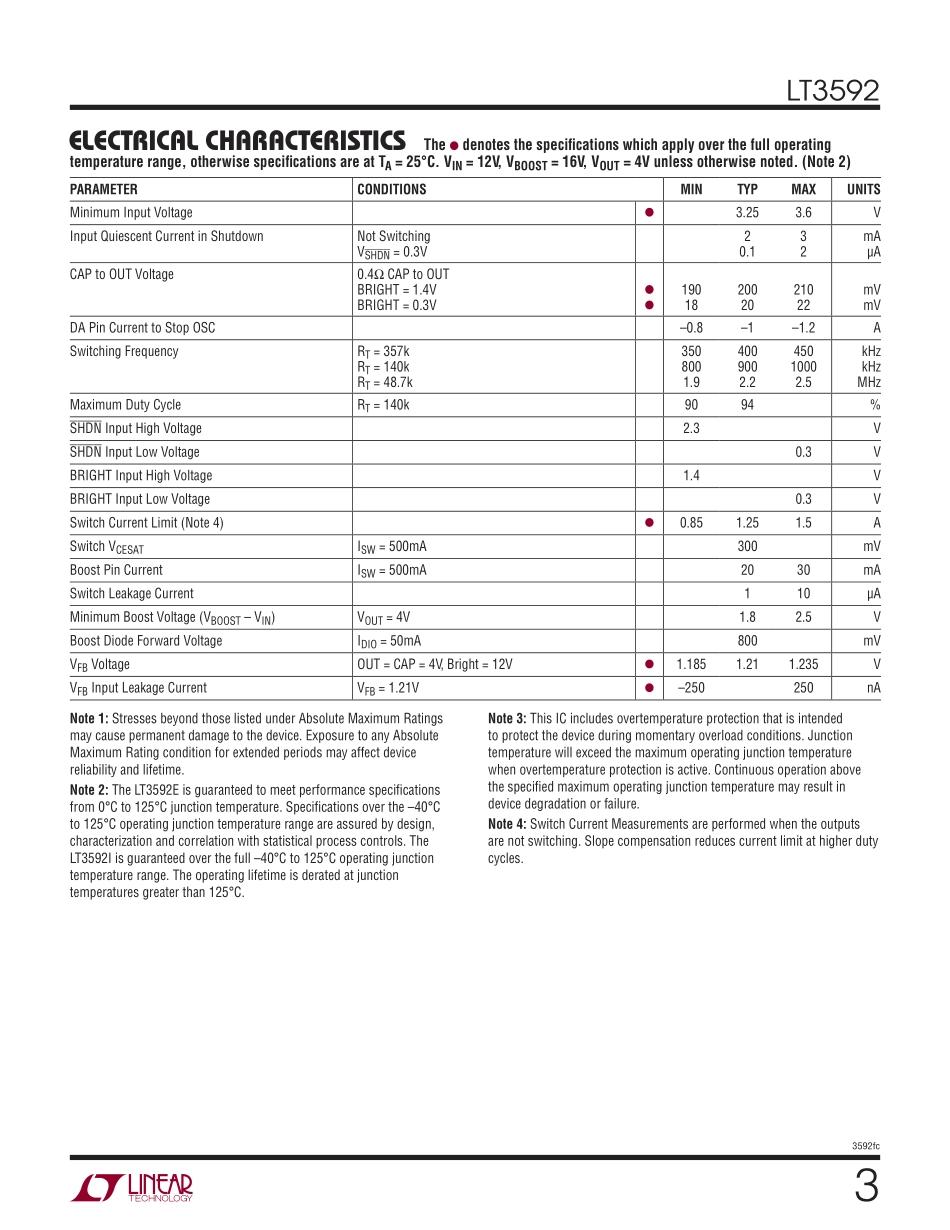 IC封装资料_电源管理芯片_LT3592EDDB_TRPBF.pdf_第3页