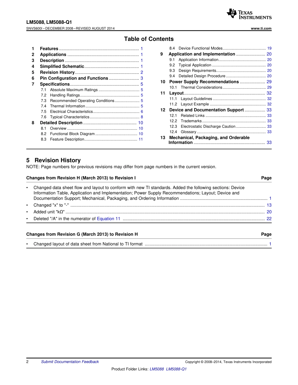 IC封装资料_电源管理芯片_LM5088MH-1_NOPB.pdf_第2页