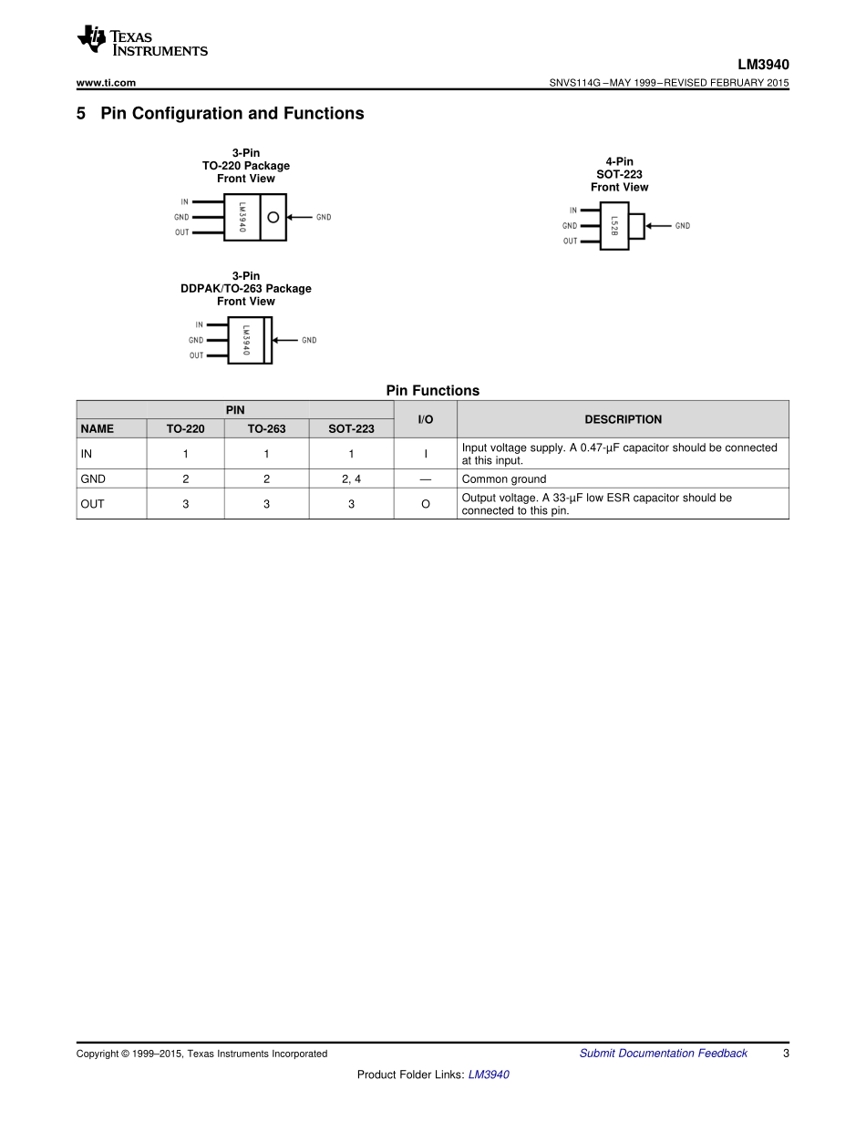 IC封装资料_电源管理芯片_LM3940IS-3_3.pdf_第3页