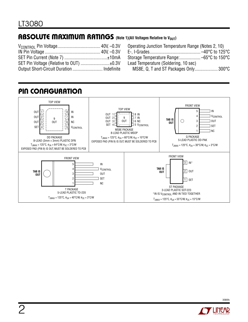 IC封装资料_电源管理芯片_LT3080IDD_PBF.pdf_第2页