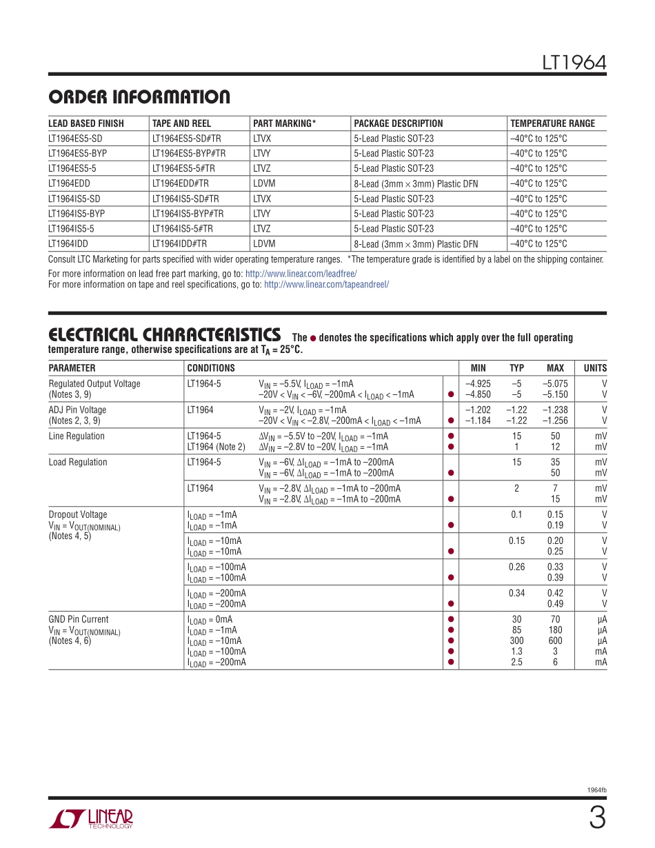 IC封装资料_电源管理芯片_LT1964ES5-SD_TRMPBF.pdf_第3页