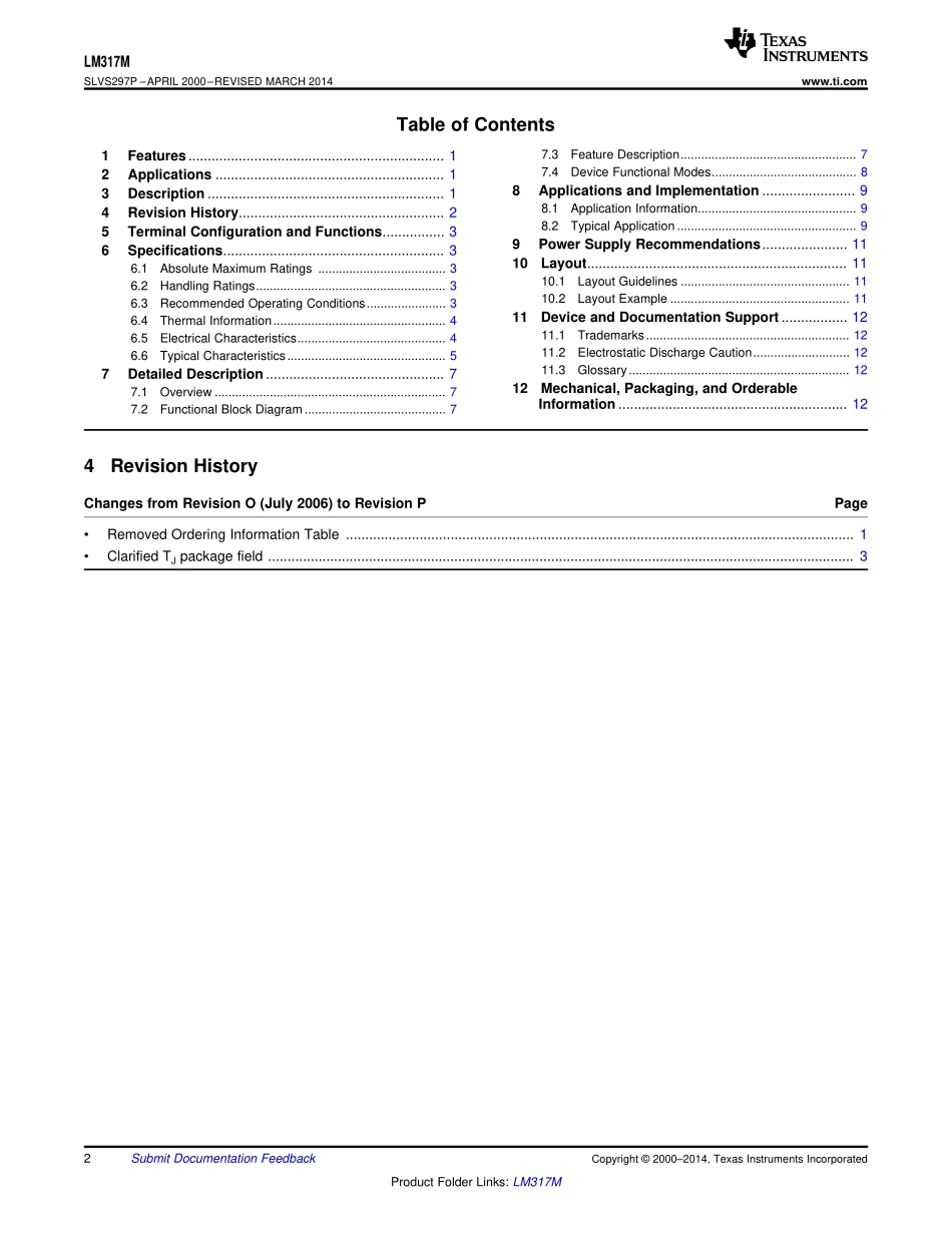 IC封装资料_电源管理芯片_LM317MDCYR.pdf_第2页