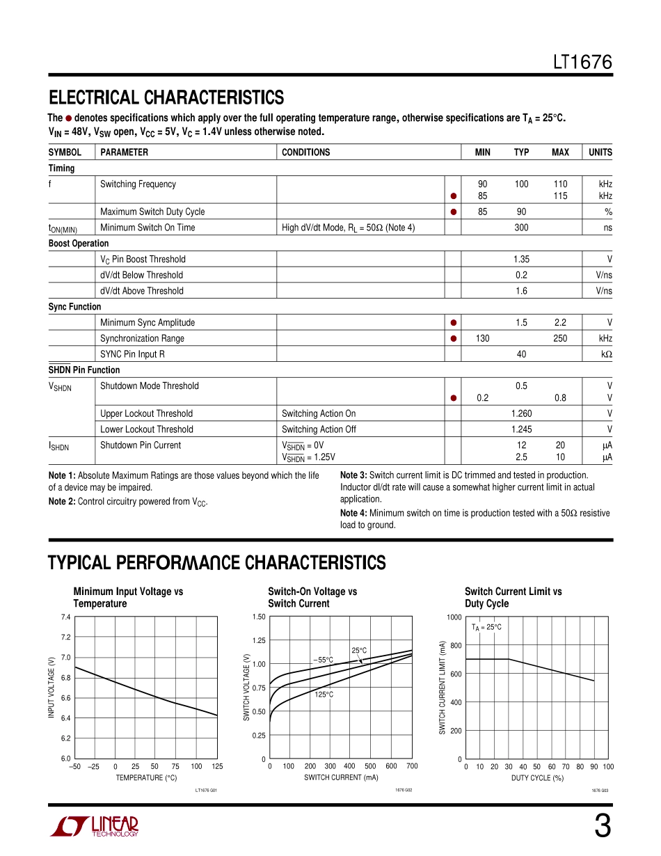 IC封装资料_电源管理芯片_LT1676CS8_TRPBF.pdf_第3页