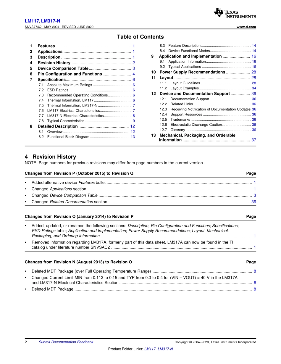 IC封装资料_电源管理芯片_LM317EMP_NOPB.pdf_第2页