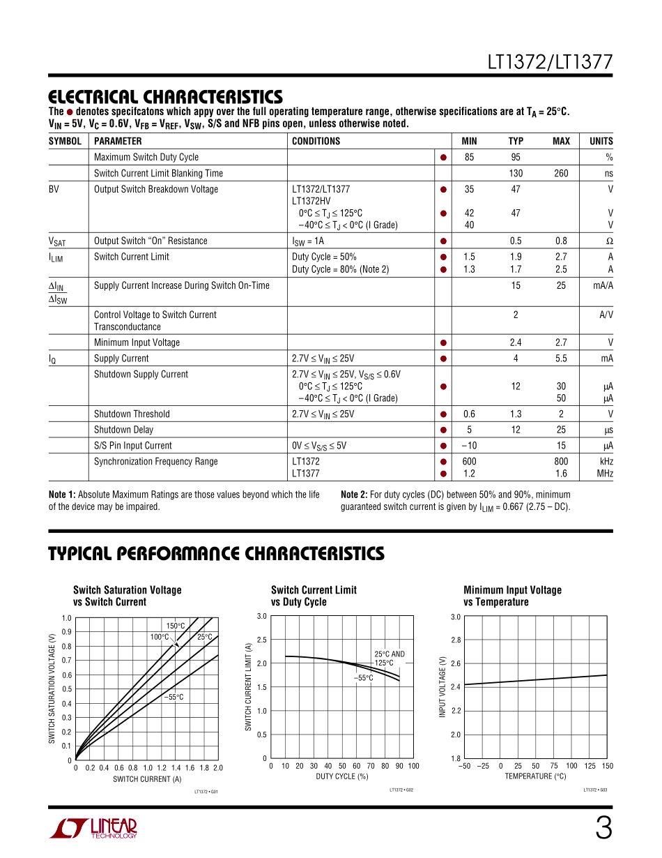 IC封装资料_电源管理芯片_LT1377IS8_TRPBF.pdf_第3页