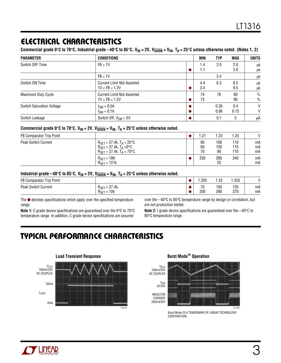 IC封装资料_电源管理芯片_LT1316IS8_TRPBF.pdf_第3页