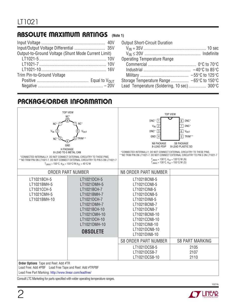 IC封装资料_电源管理芯片_LT1021DCS8-5_TRPBF.pdf_第2页