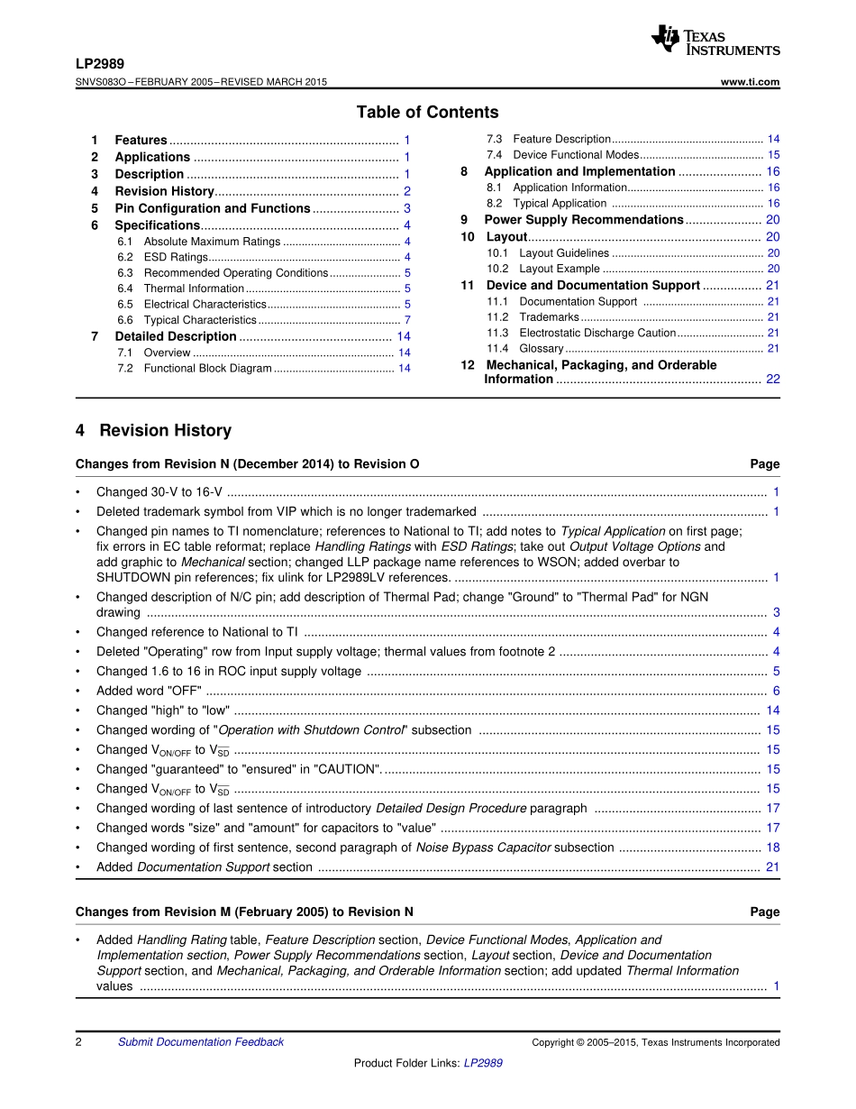 IC封装资料_电源管理芯片_LP2989AIM-5.0_NOPB.pdf_第2页