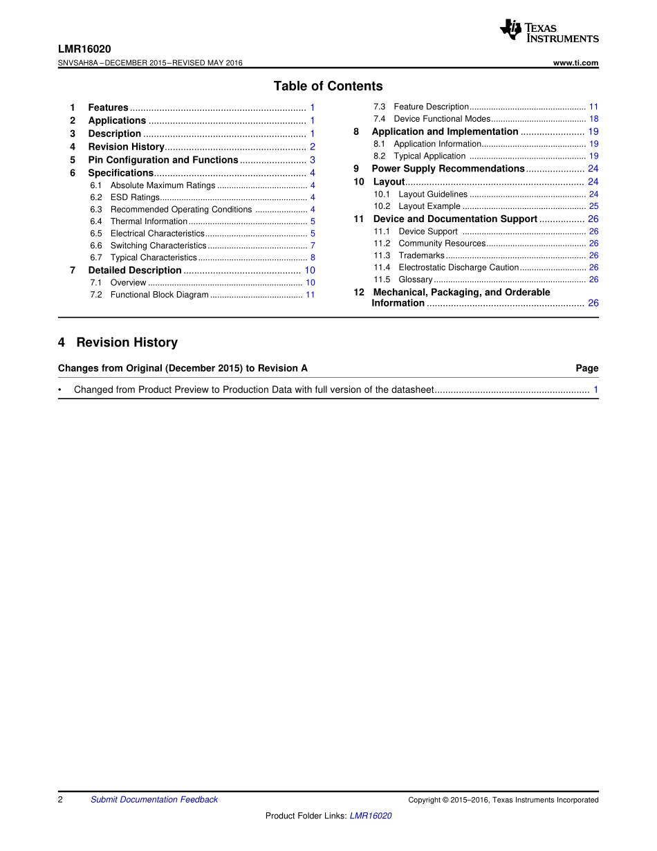 IC封装资料_电源管理芯片_LMR16020PDDAR.pdf_第2页