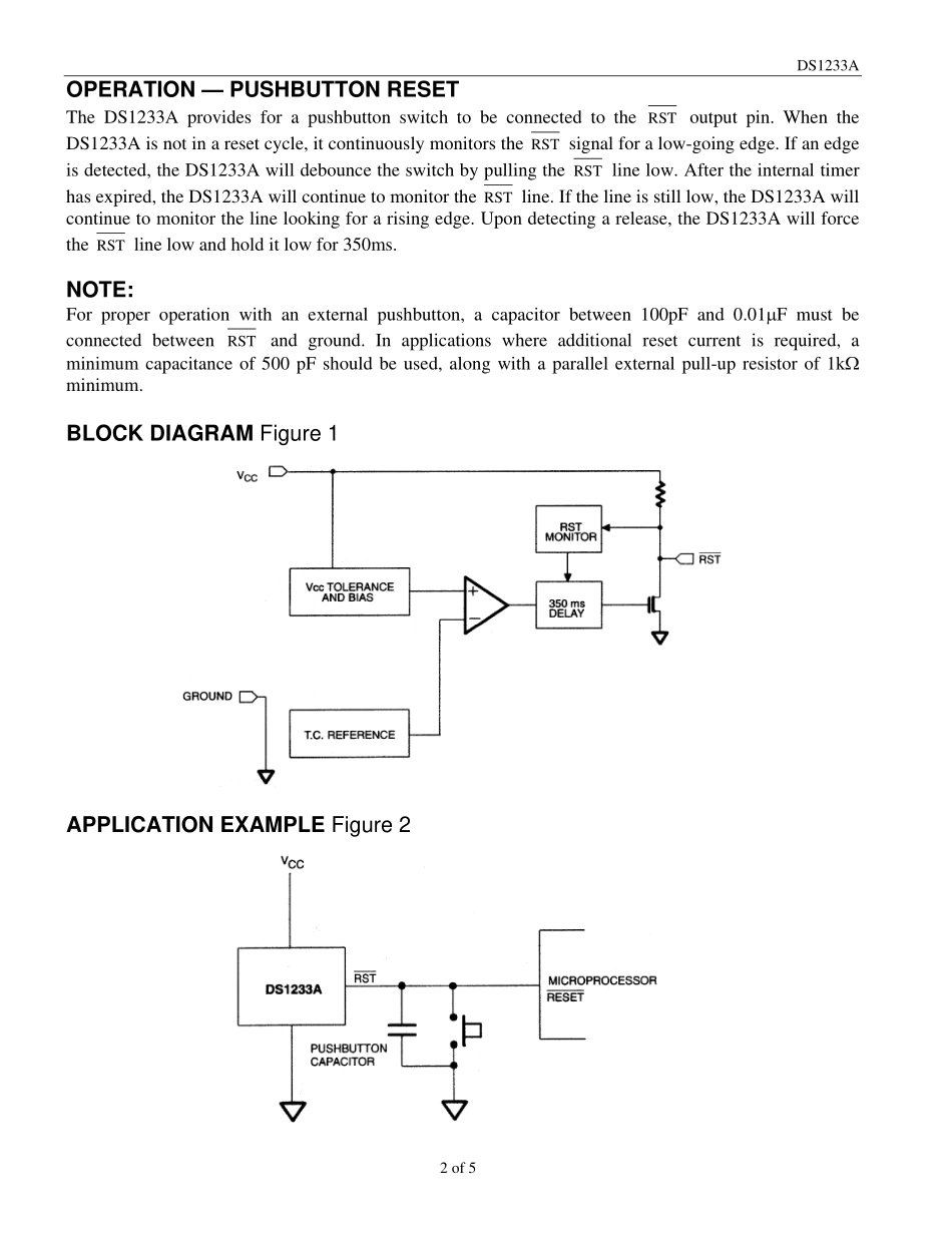 IC封装资料_电源管理芯片_DS1233AZ-15_.pdf_第2页