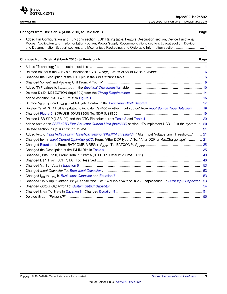 IC封装资料_电源管理芯片_BQ25890RTWR.pdf_第3页