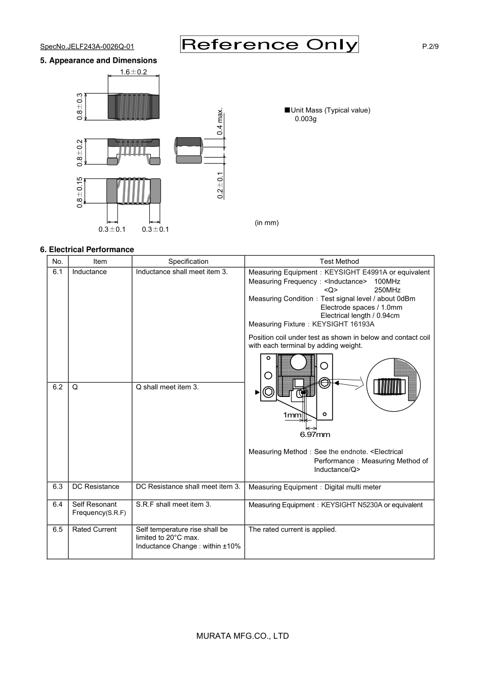 IC封装资料_电感_LQW18AN12NG10D.pdf_第2页