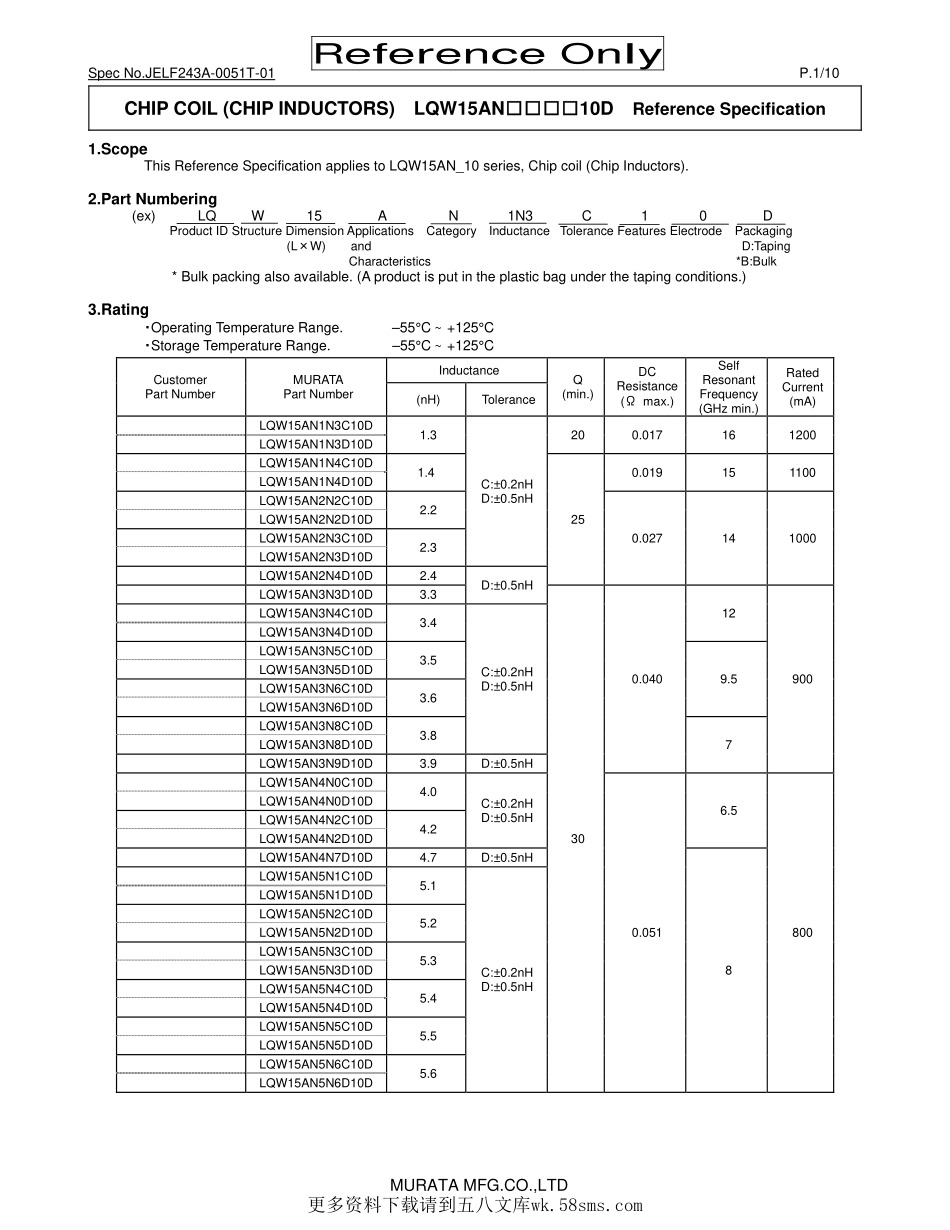 IC封装资料_电感_LQW15AN5N6C10D.pdf_第1页