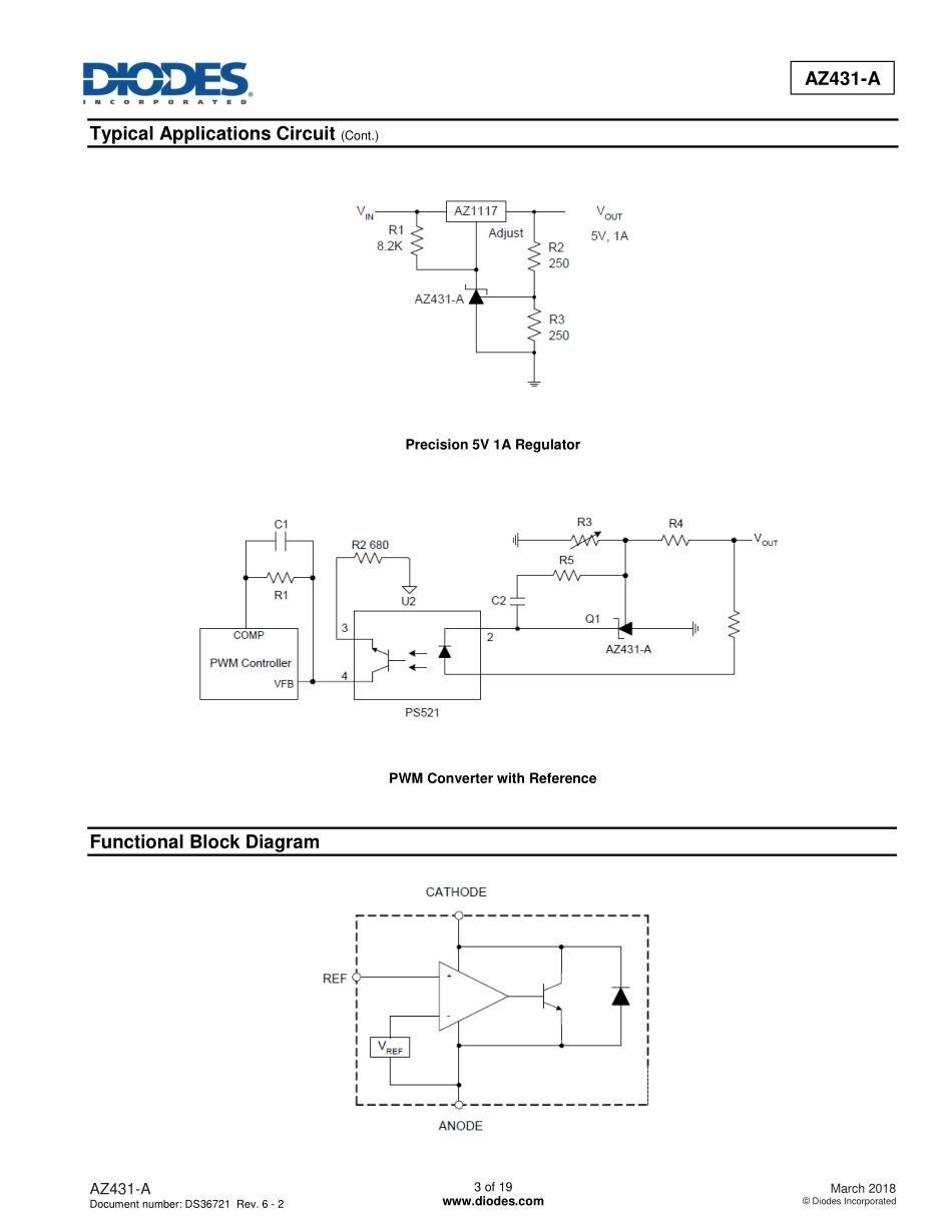 IC封装资料_电源管理芯片_AZ431BN-ATRE1.pdf_第3页