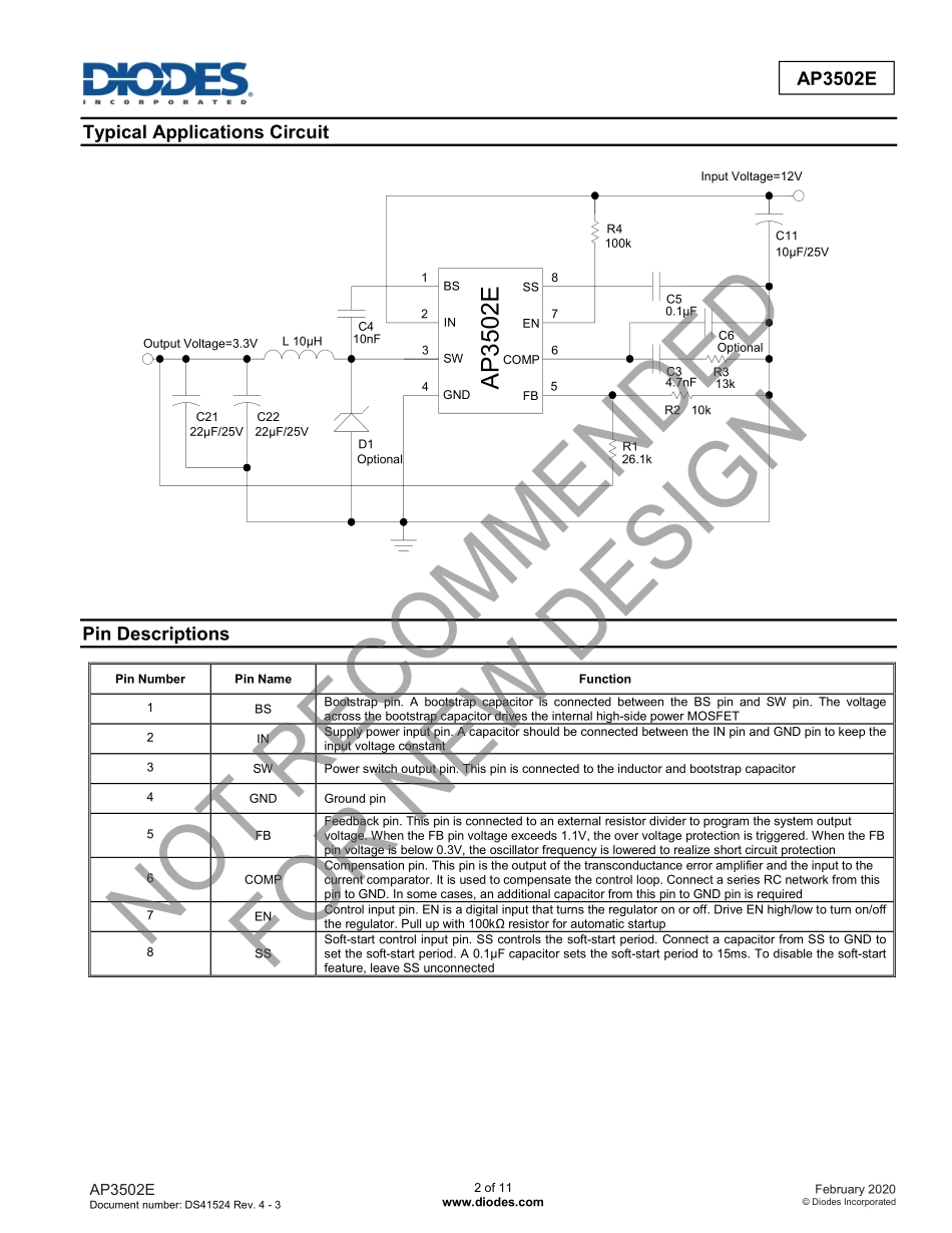 IC封装资料_电源管理芯片_AP3502EMTR-G1.pdf_第2页