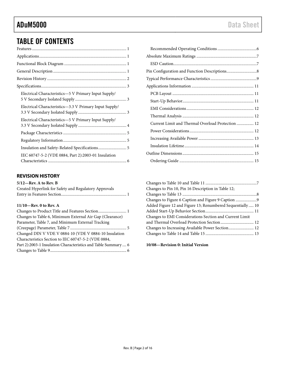 IC封装资料_电源管理芯片_ADUM5000ARWZ-RL.pdf_第2页