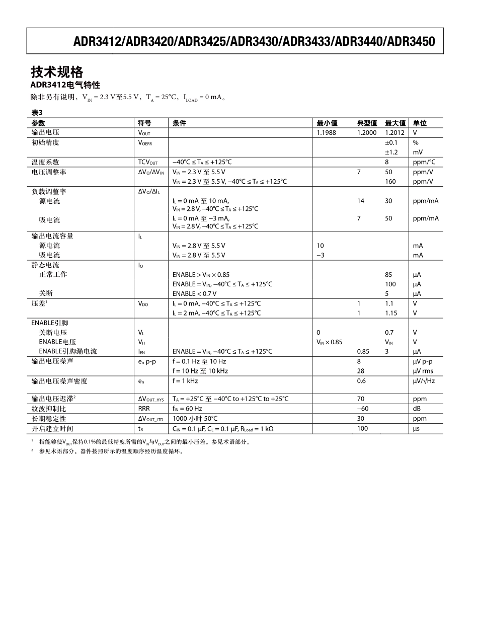 IC封装资料_电源管理芯片_ADR3425ARJZ-R7.pdf_第3页