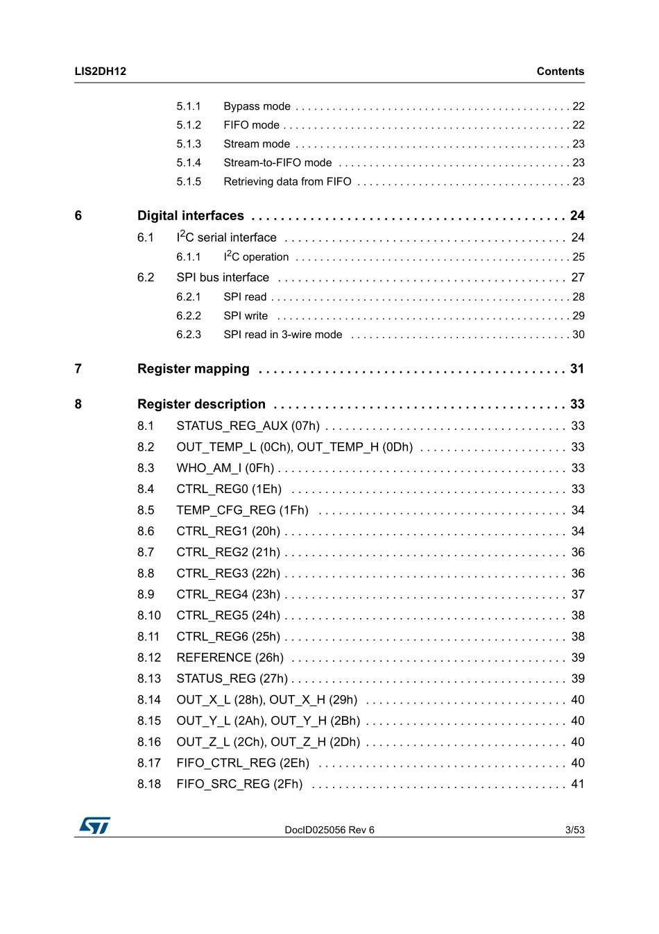 IC封装资料_传感器_LIS2DH12TR.pdf_第3页