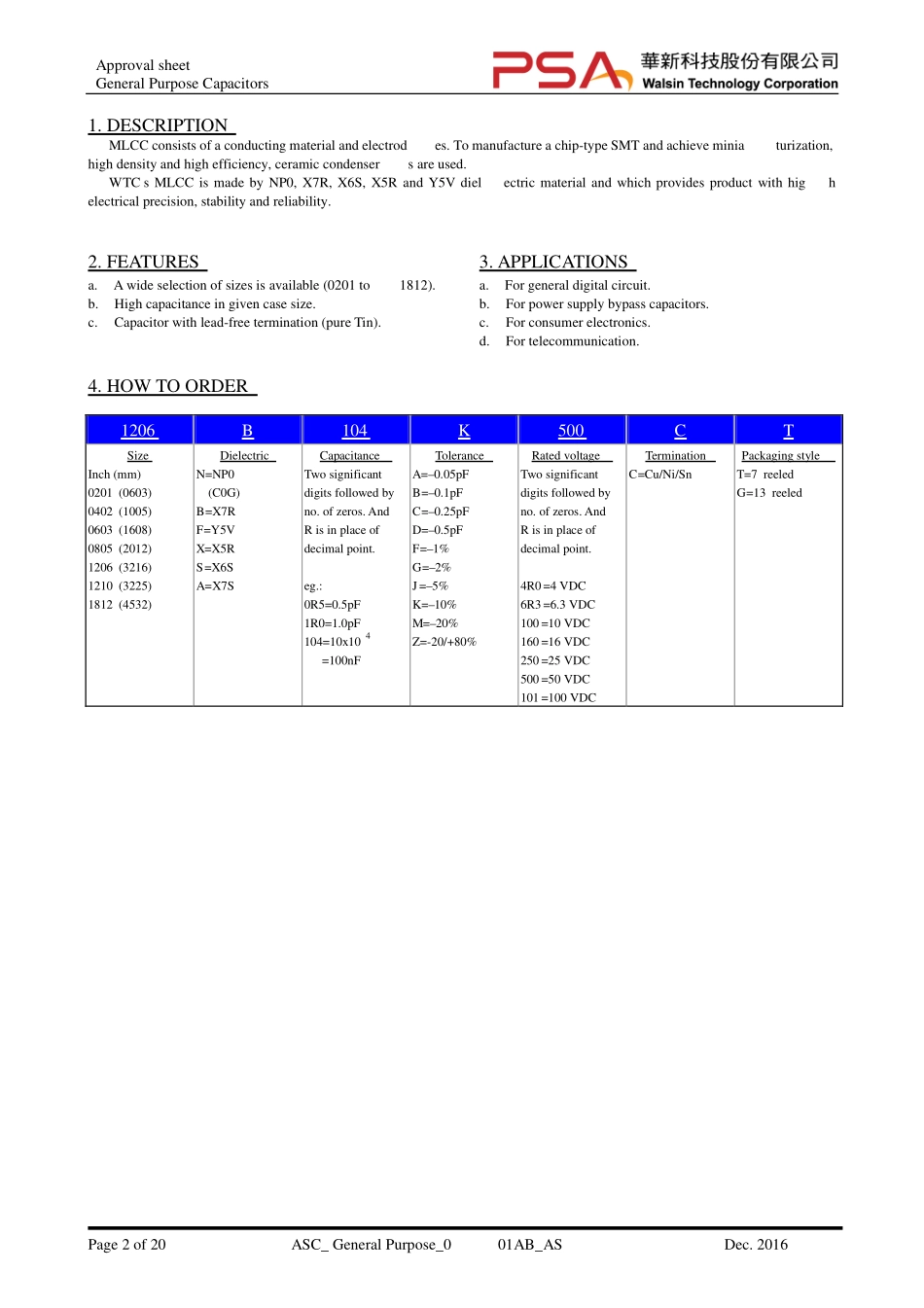 IC封装资料_电容_0603B472K101CT.pdf_第2页