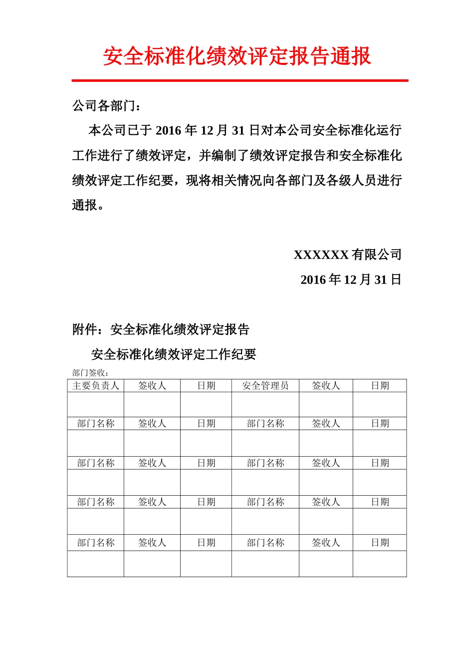 1.安全标准化绩效评定报告通报.doc_第1页