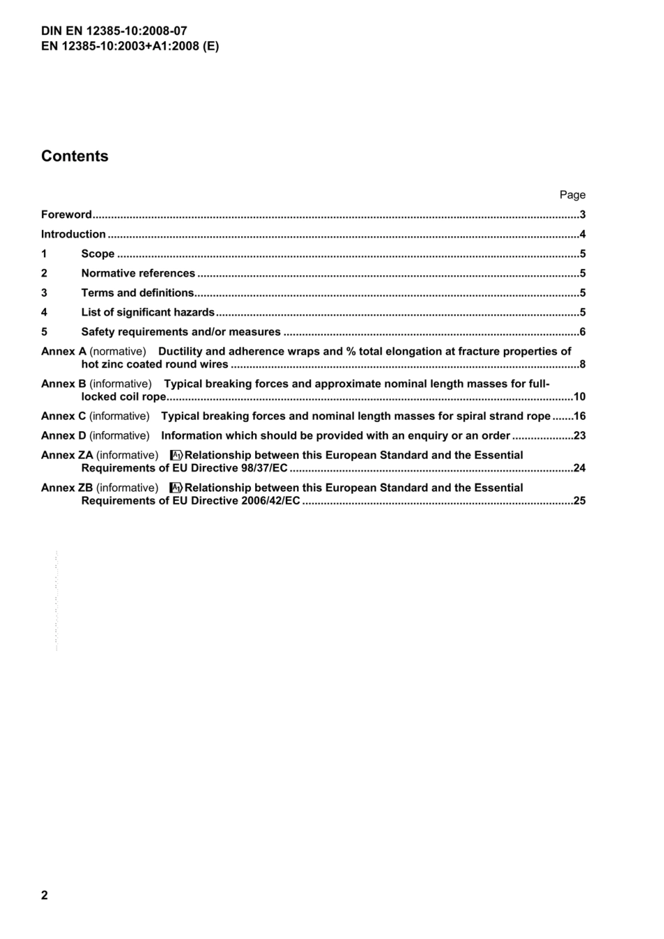 【正版】DIN EN 12385-10-2008【正版 欧洲标准全文下载】.pdf_第2页