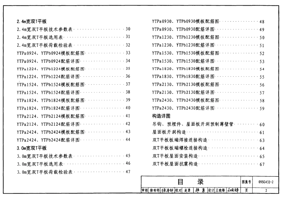 09SG432-2预应力混凝土双T板.pdf_第2页