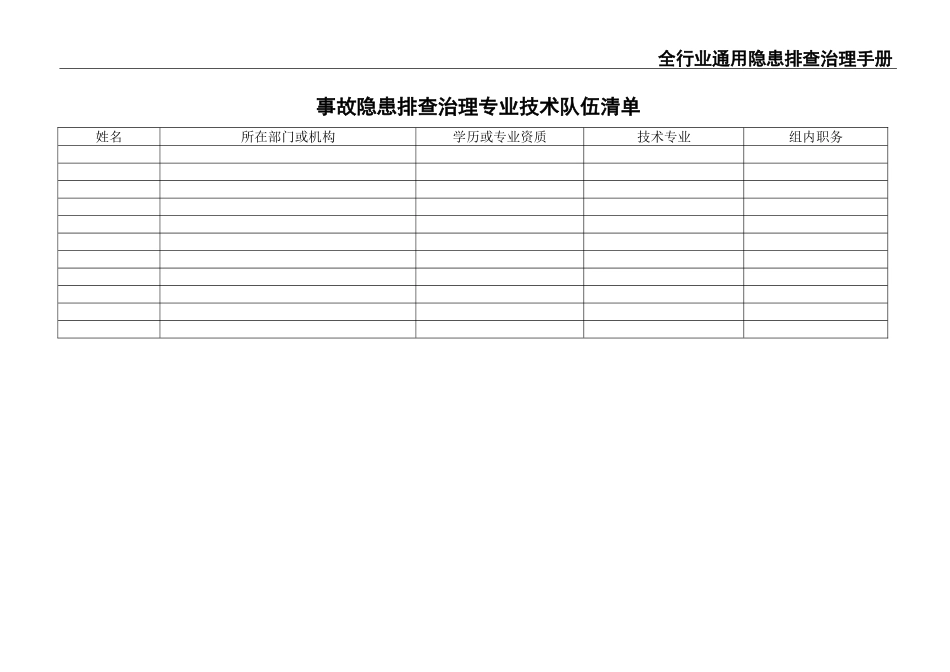 4-全行业通用隐患排查治理手册检查记录.doc_第3页