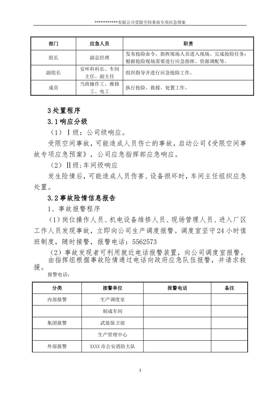 6.受限空间事故专项应急预案.doc_第3页