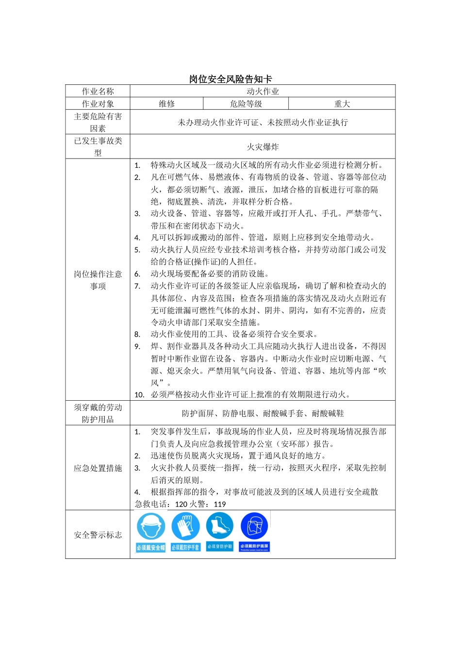 10岗位安全风险告知卡.docx_第2页