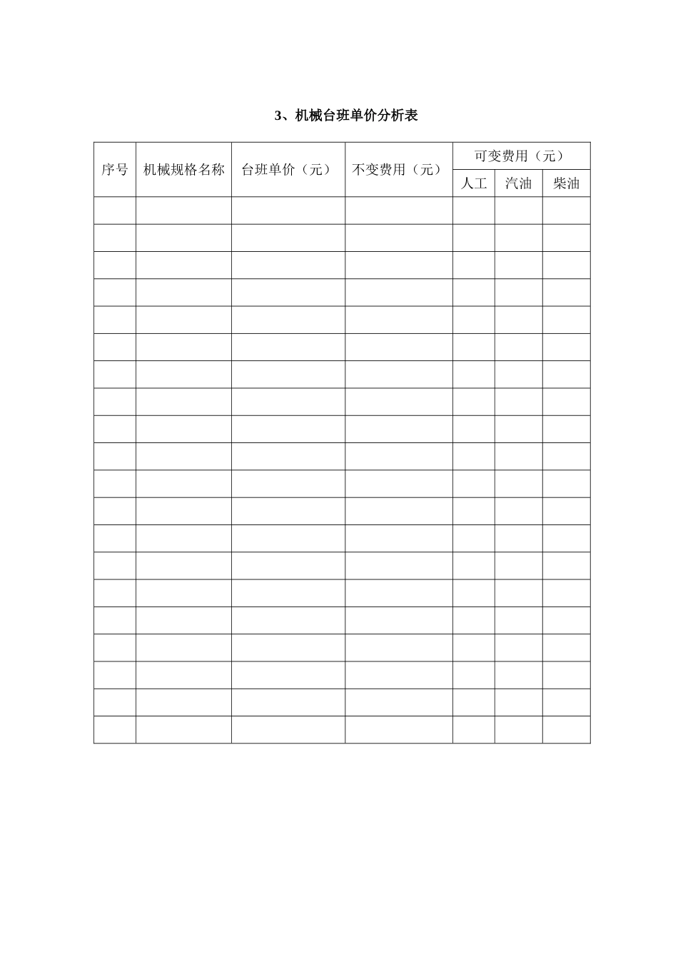 单价分析表.doc_第3页