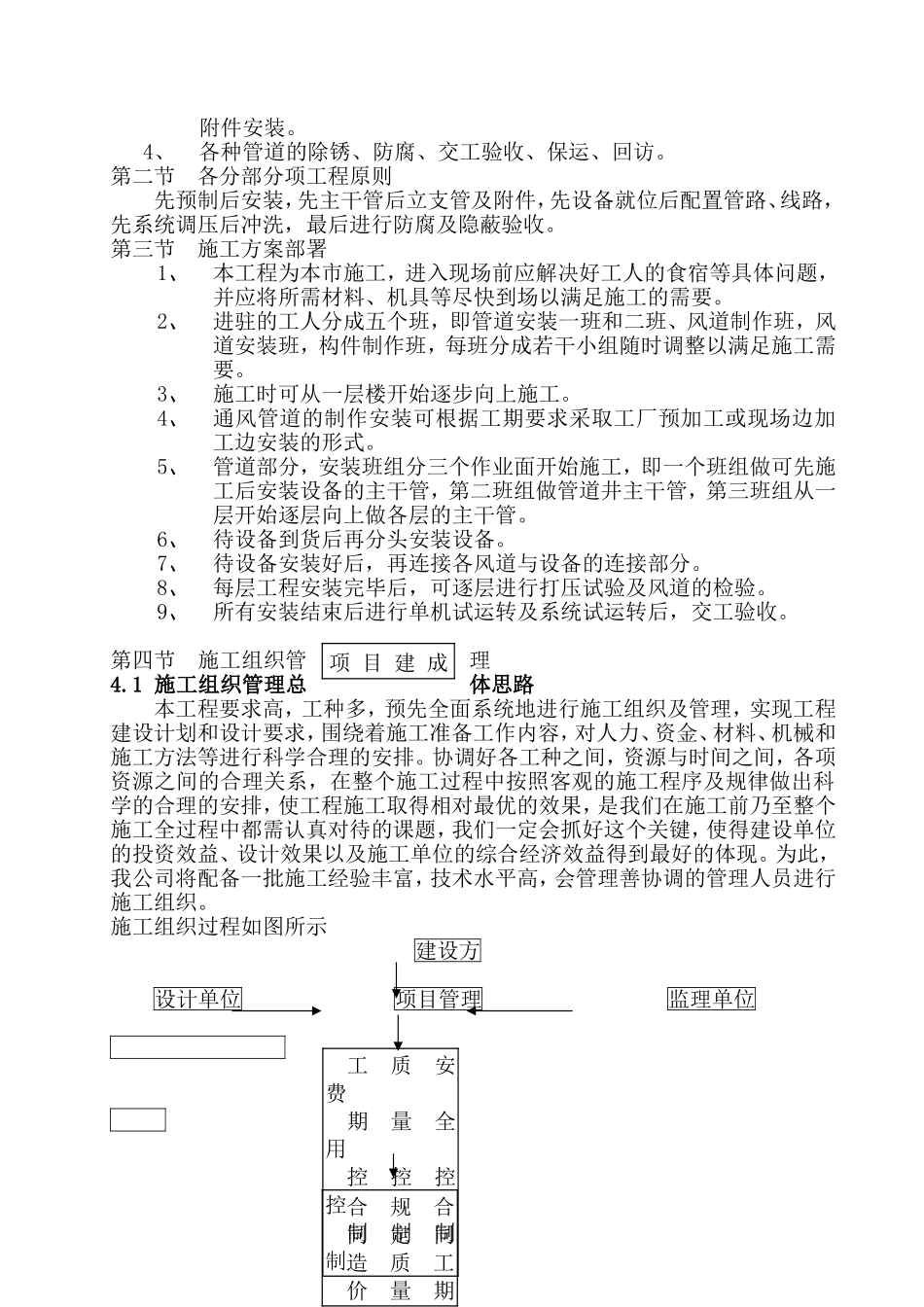 德州市市立医院病房楼中央空调工程建筑施工组织设计方案.doc_第2页
