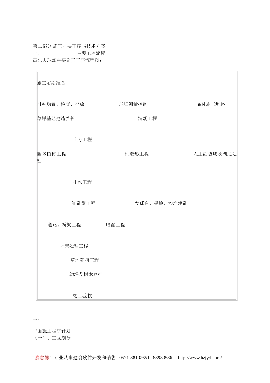 高尔夫球场建造施工组织方案.doc_第3页