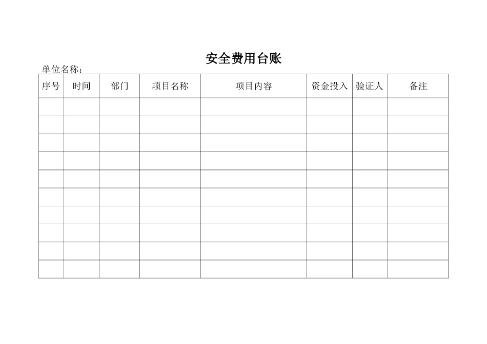 公路工程各类台账用表.doc_第1页