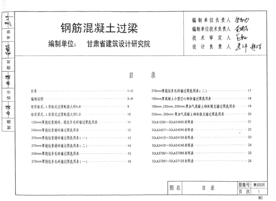 陕02G05_钢筋混凝土过梁.pdf_第2页