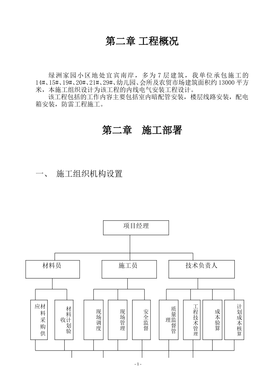 绿洲家园电安工程施工组织设计.doc.doc_第2页