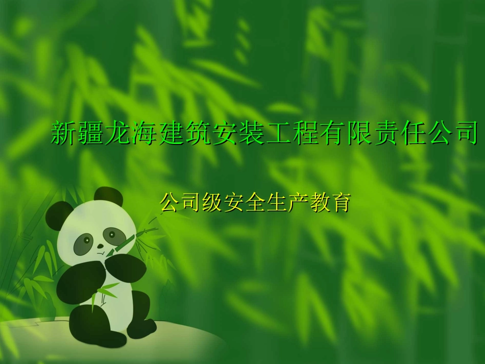 公司安全生产教育.ppt_第1页