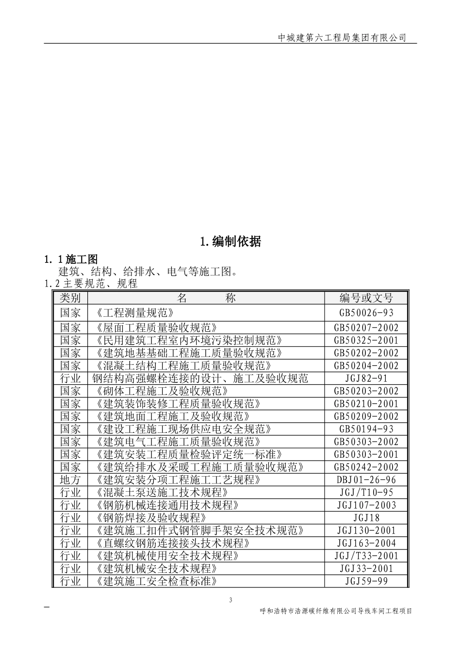 呼和浩特浩源碳纤维有限公司施工组织设计.doc_第3页