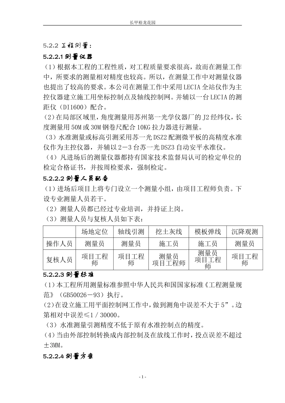 长甲裕龙花园测量.doc.doc_第1页