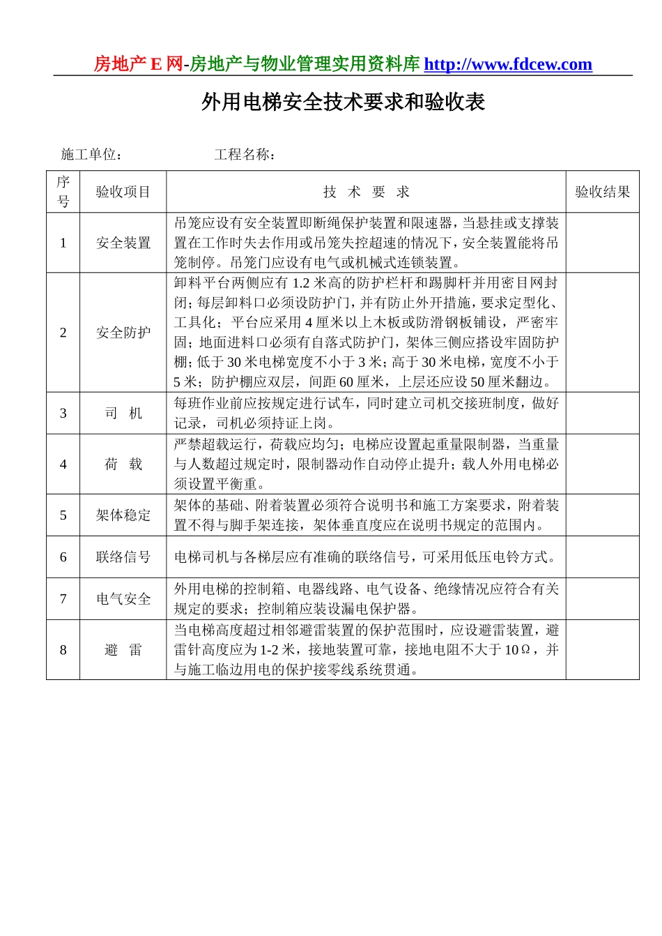 外用电梯安全技术要求和验收.doc_第2页