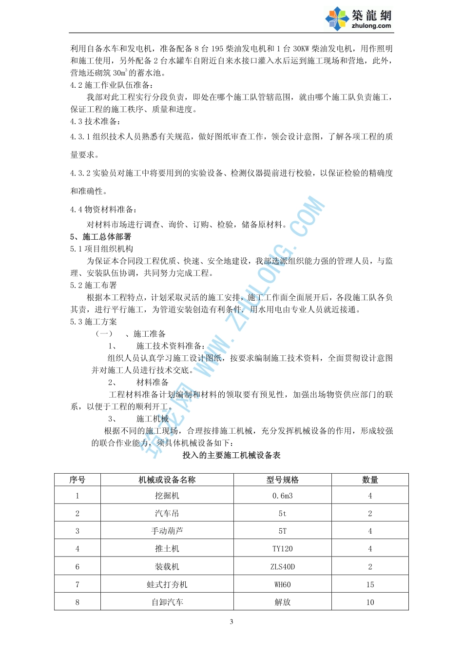 长清某电缆沟工程施工组织设计.pdf_第3页