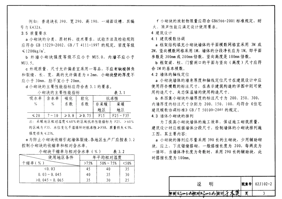 02J102-2 框架结构填充小型空心砌块墙体建筑构造.pdf_第3页