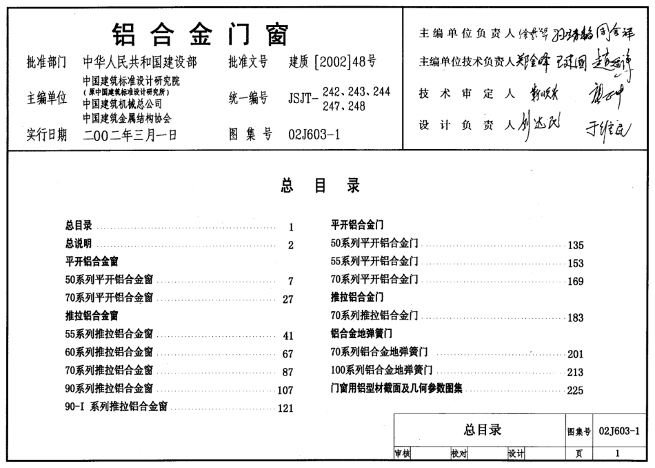 02J603-1 铝合金门窗.pdf_第1页