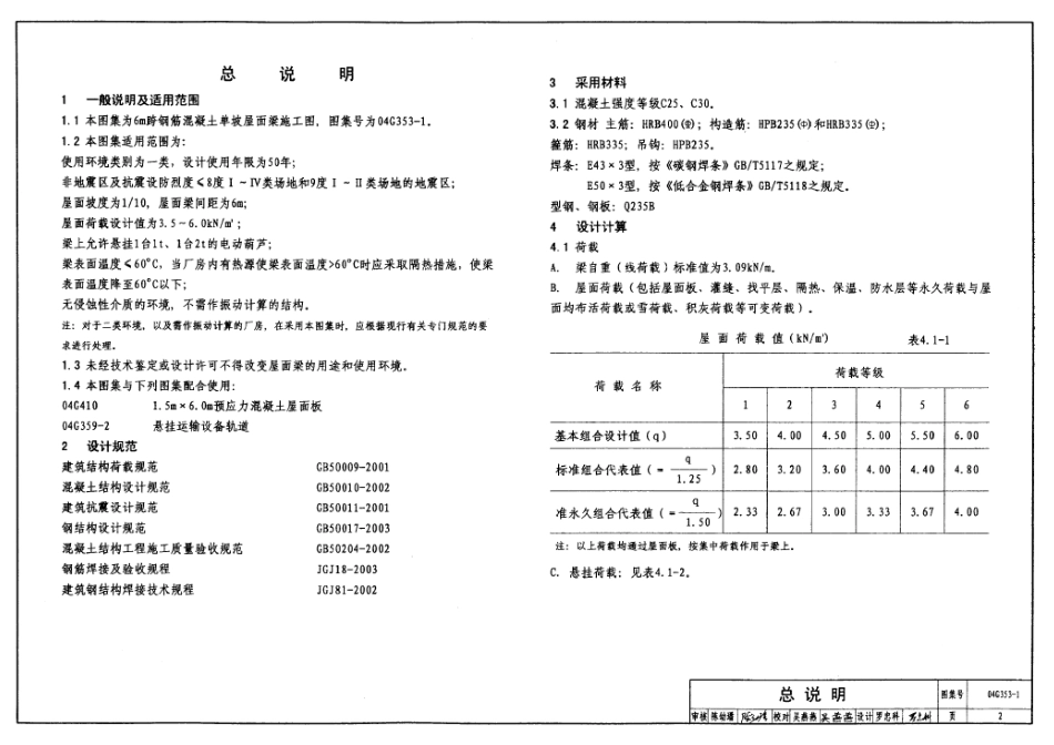 04G353-1 钢筋混凝土屋面梁.pdf_第2页