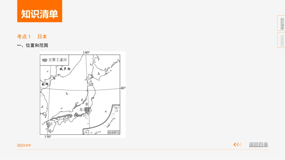 第七单元　我们邻近的地区和国家-【中考地理】中考3年模拟专题复习资料（全国通用版）.pptx_第1页