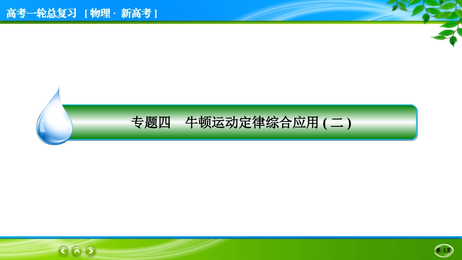 名师伴你行一轮总复习物理(新高考)专题4.ppt_第3页